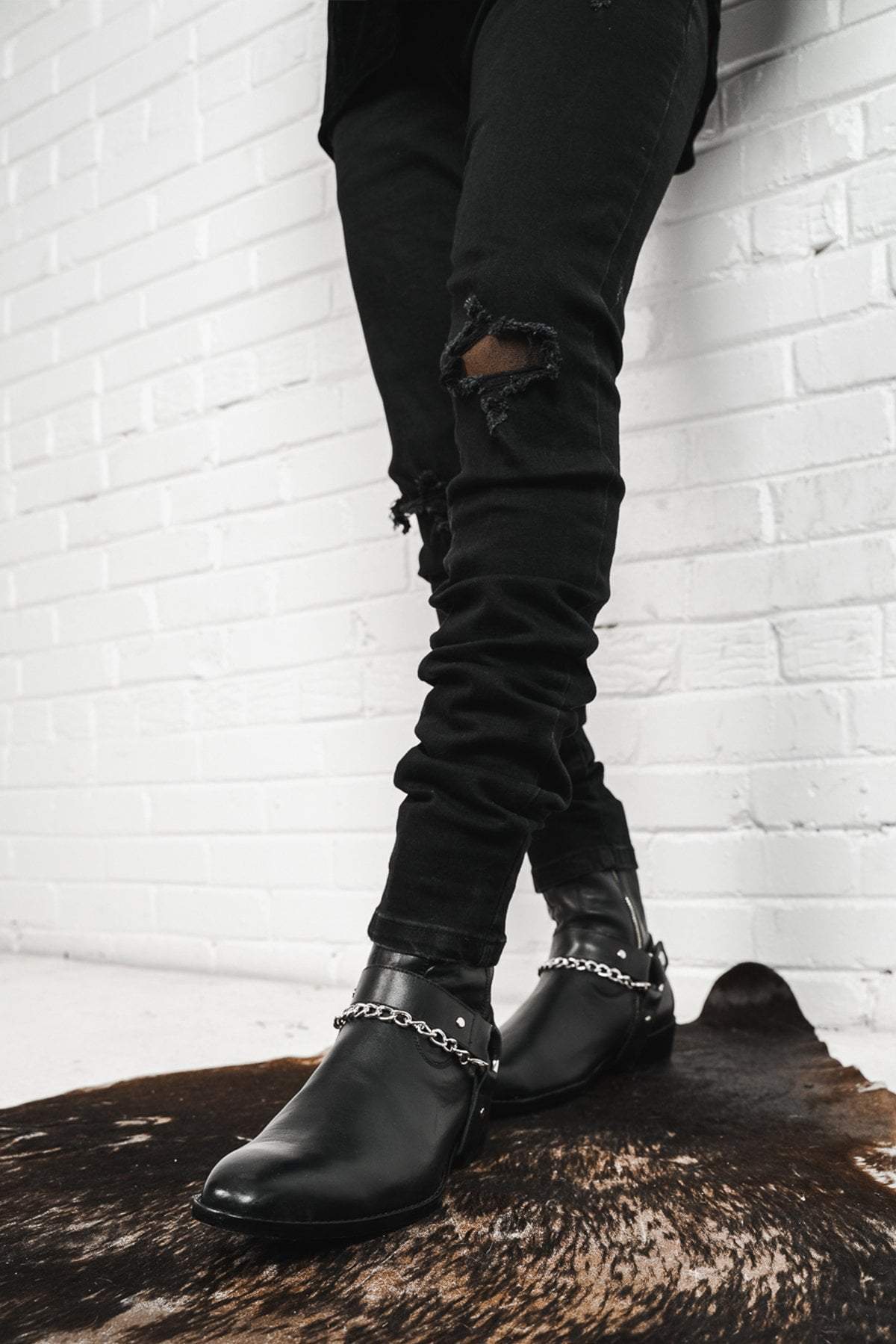 203 Rockstars - Essential Destroyed Black