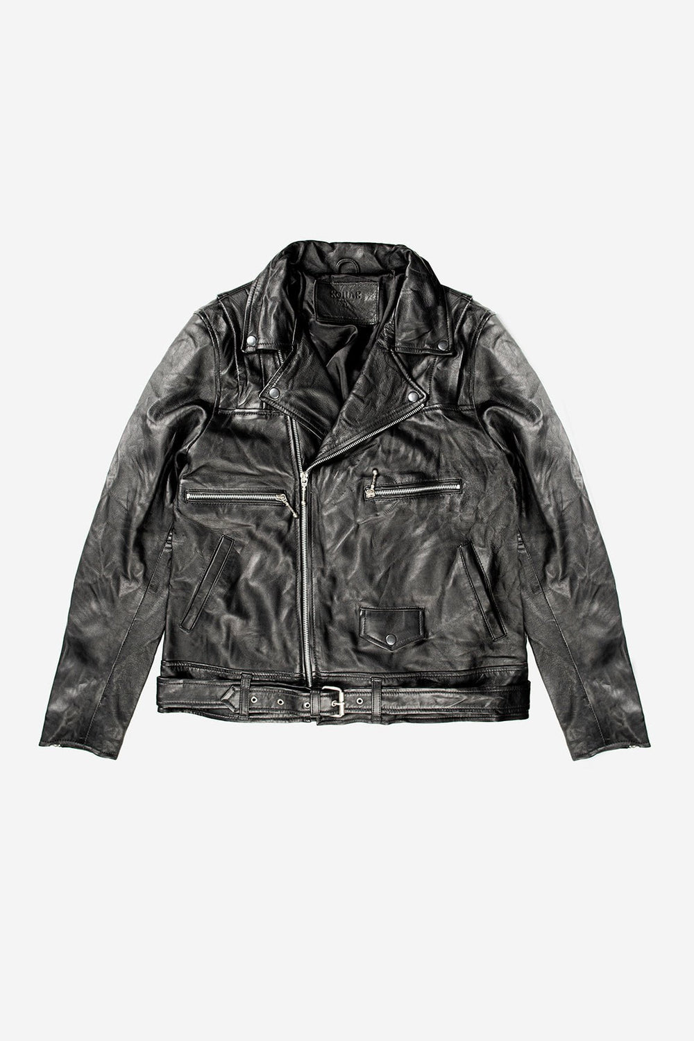 Classic Matte Biker Jacket V2 - Black – S3AS0NS