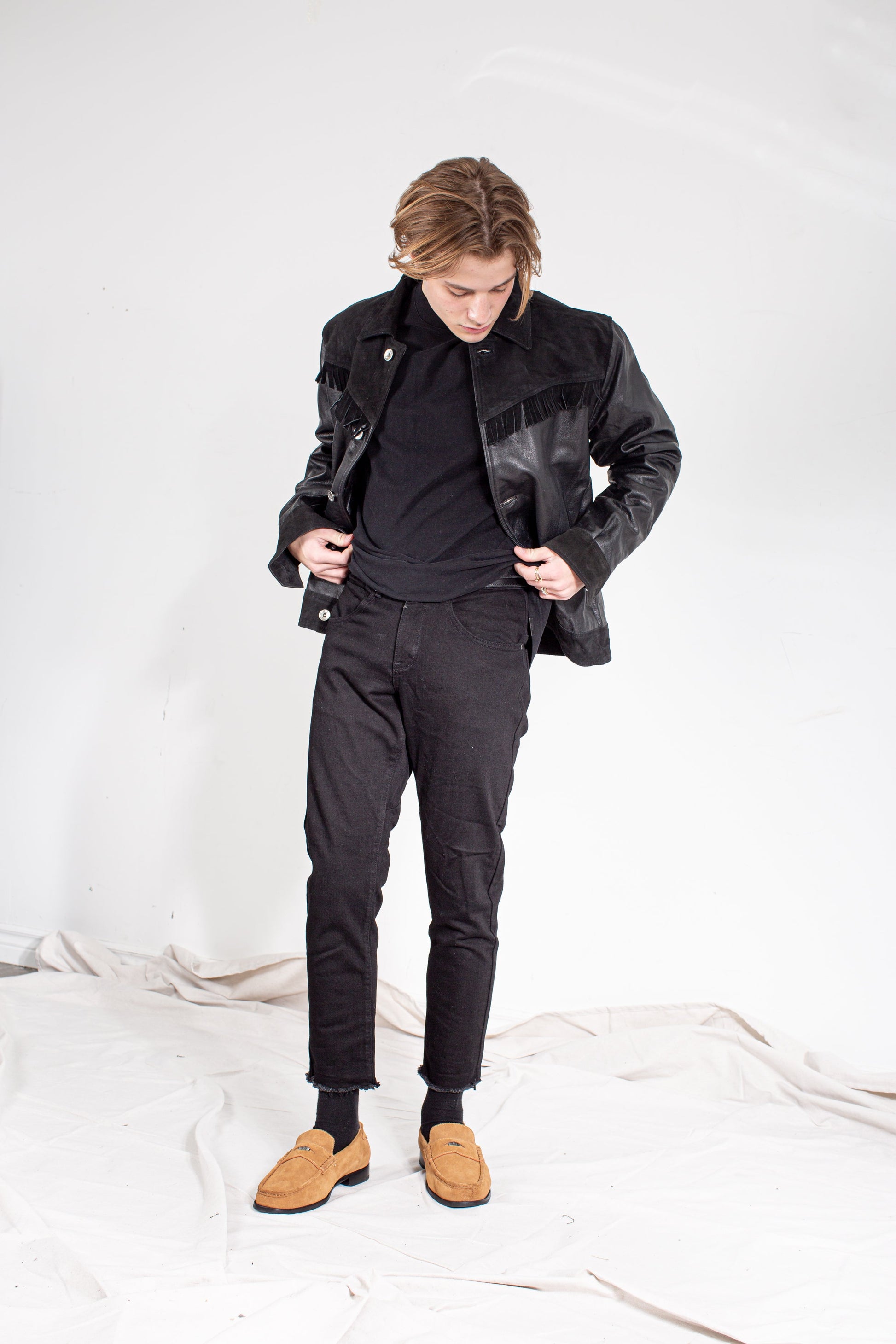 LB Western Rider Jacket - Black - description update needed