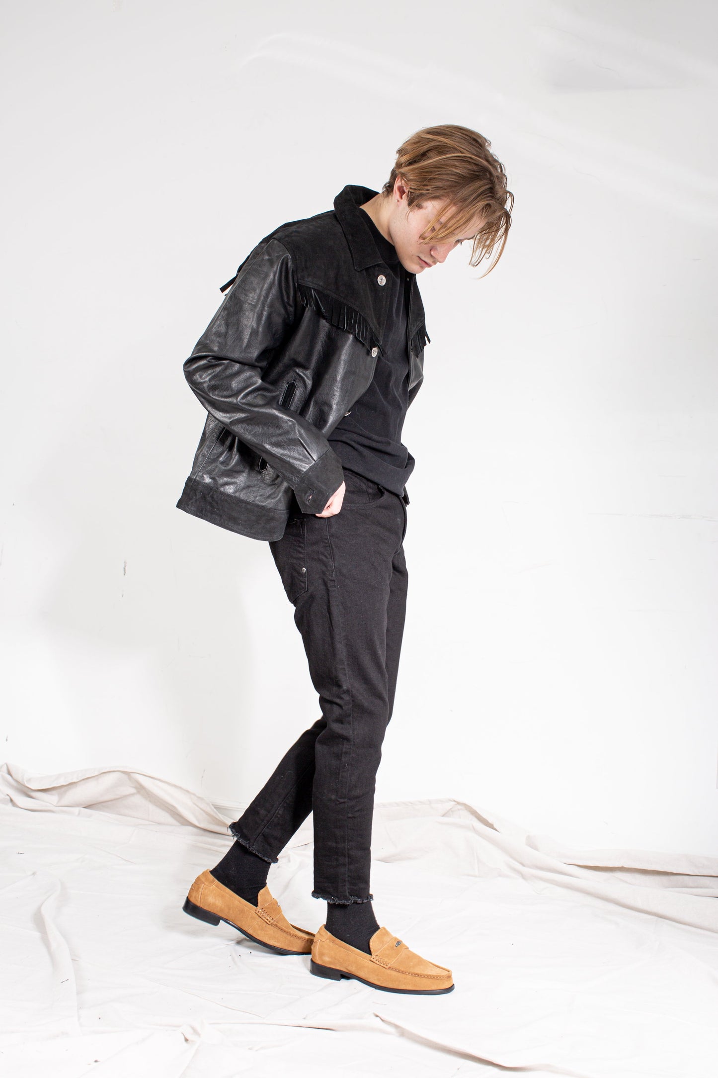 LB Western Rider Jacket - Black - description update needed