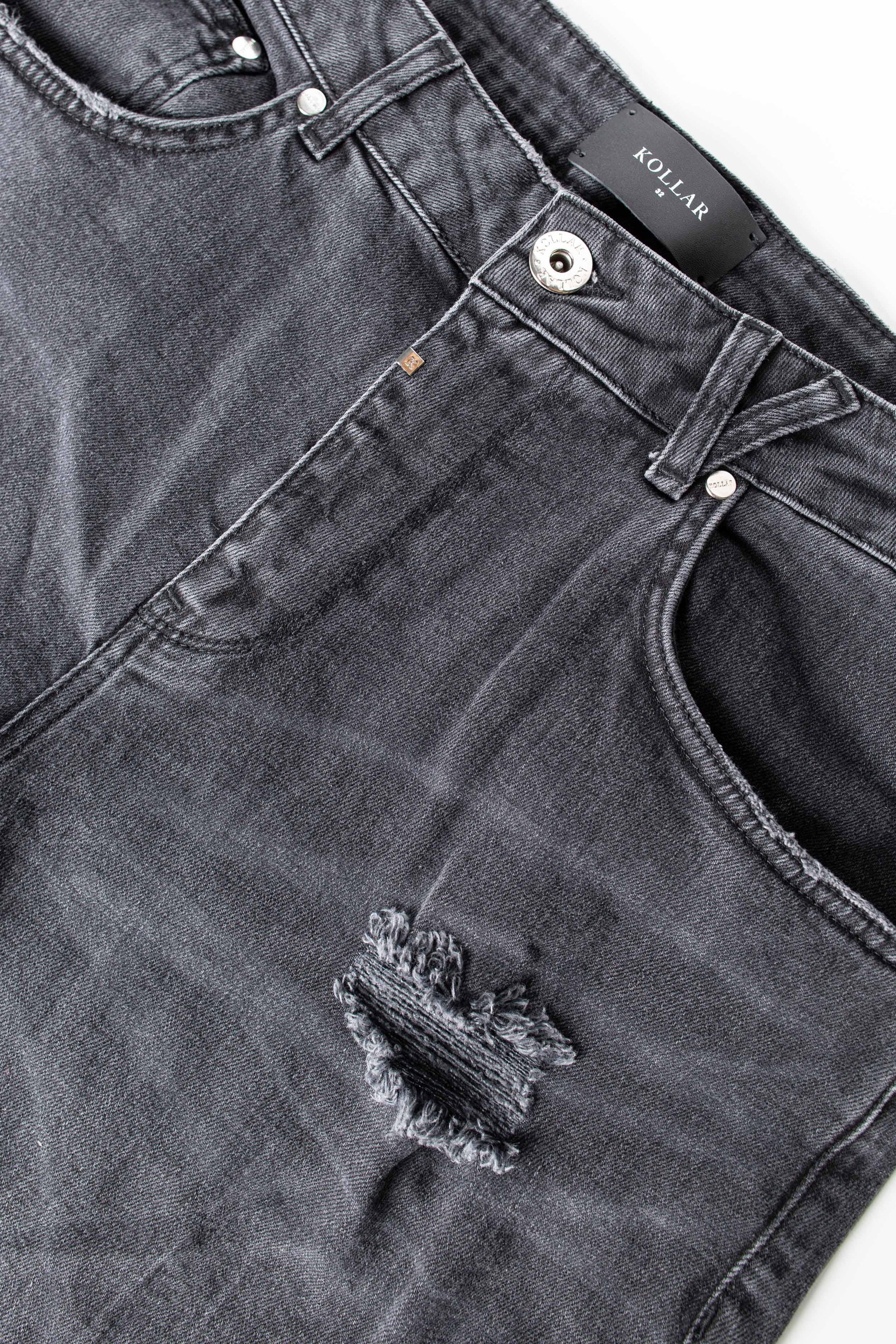PL denim 101 Straight Denim - Black Vintage