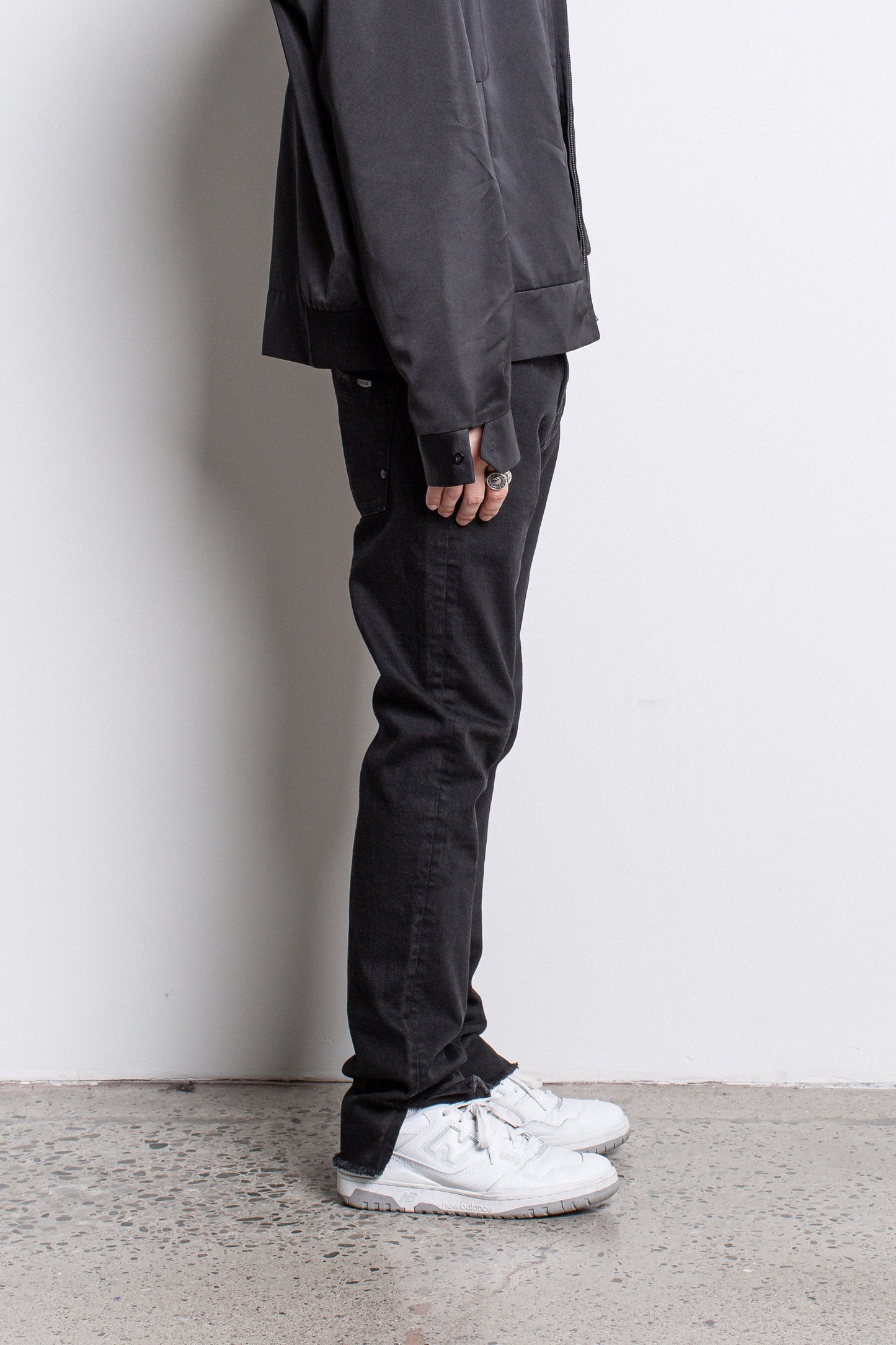 PL denim 1970 Limited Edition Split Hem - Black