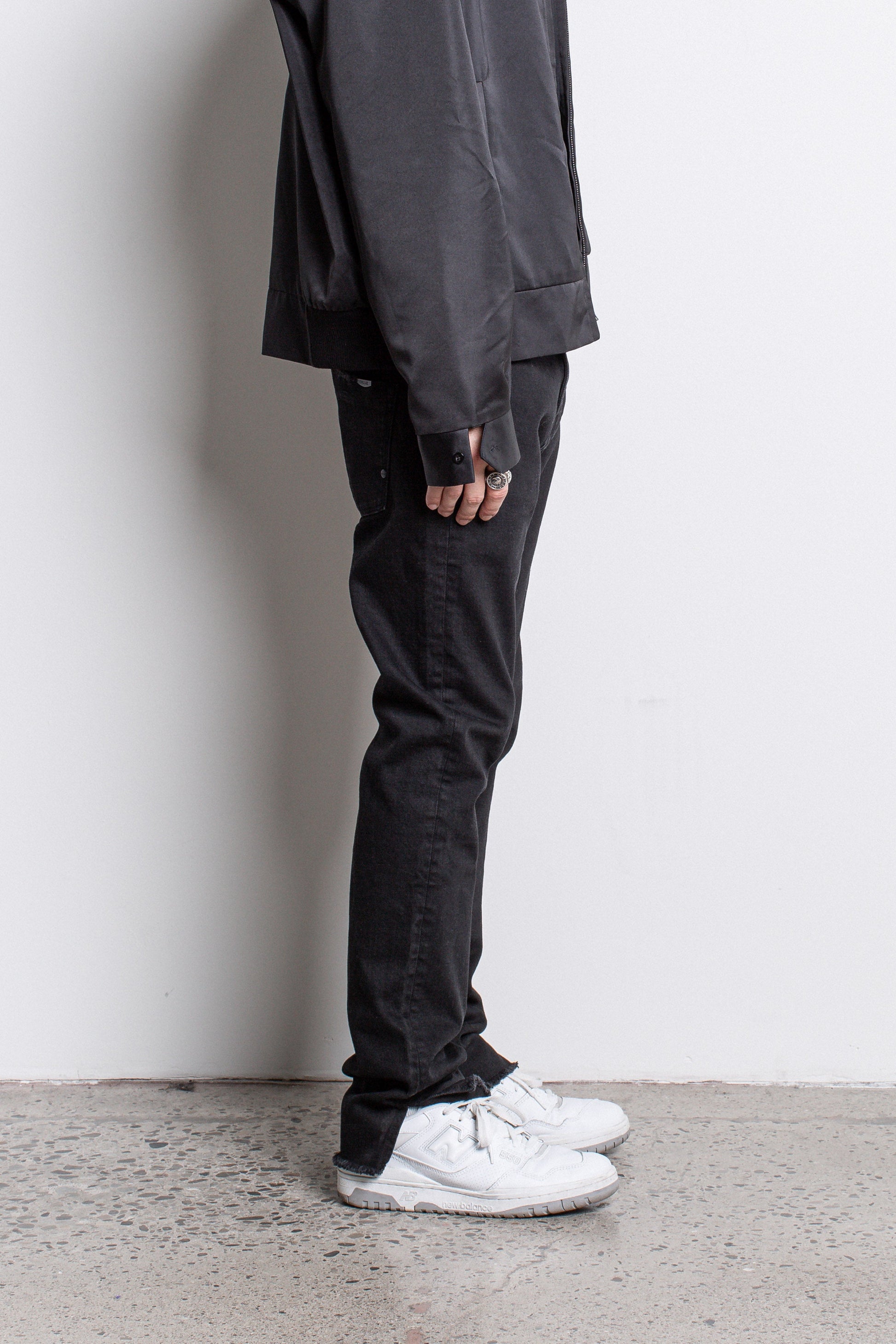 PL denim 1970 Limited Edition Split Hem - Black