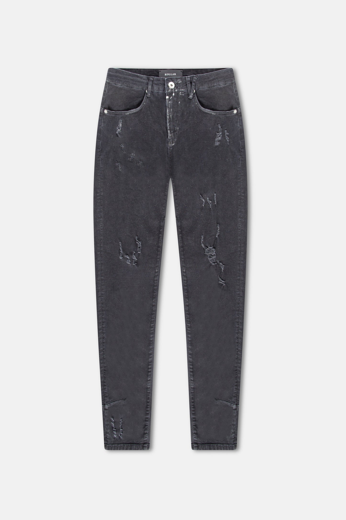 PL denim 203 Rockstars -  Metal Black