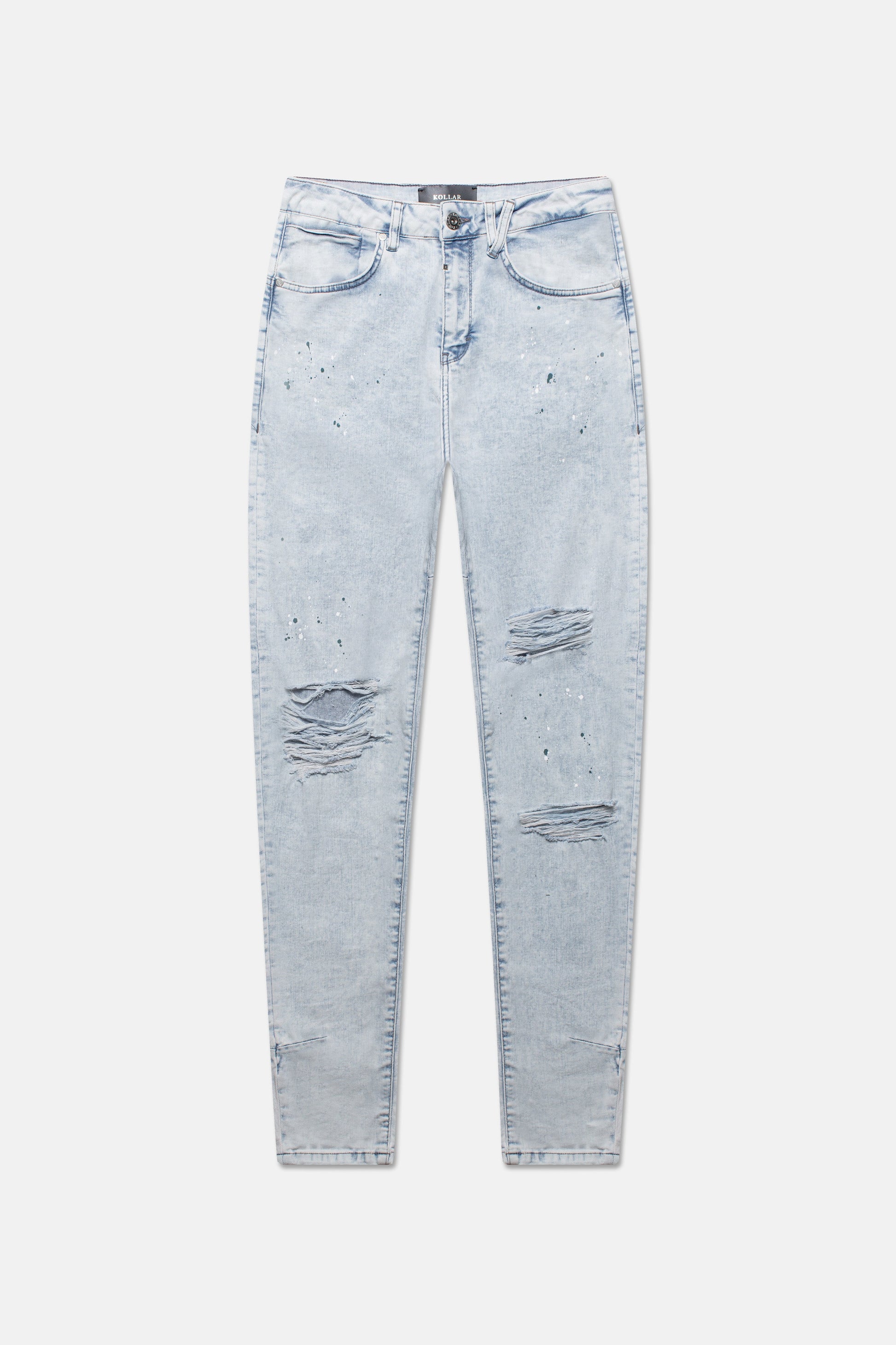 PL denim 203 Skinny - Destroyed Hazey Blue