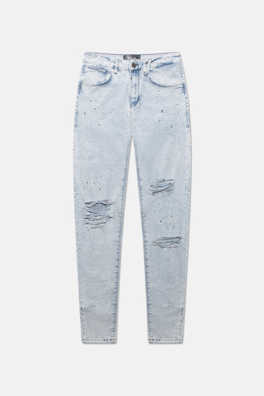 PL denim 203 Skinny - Destroyed Hazey Blue