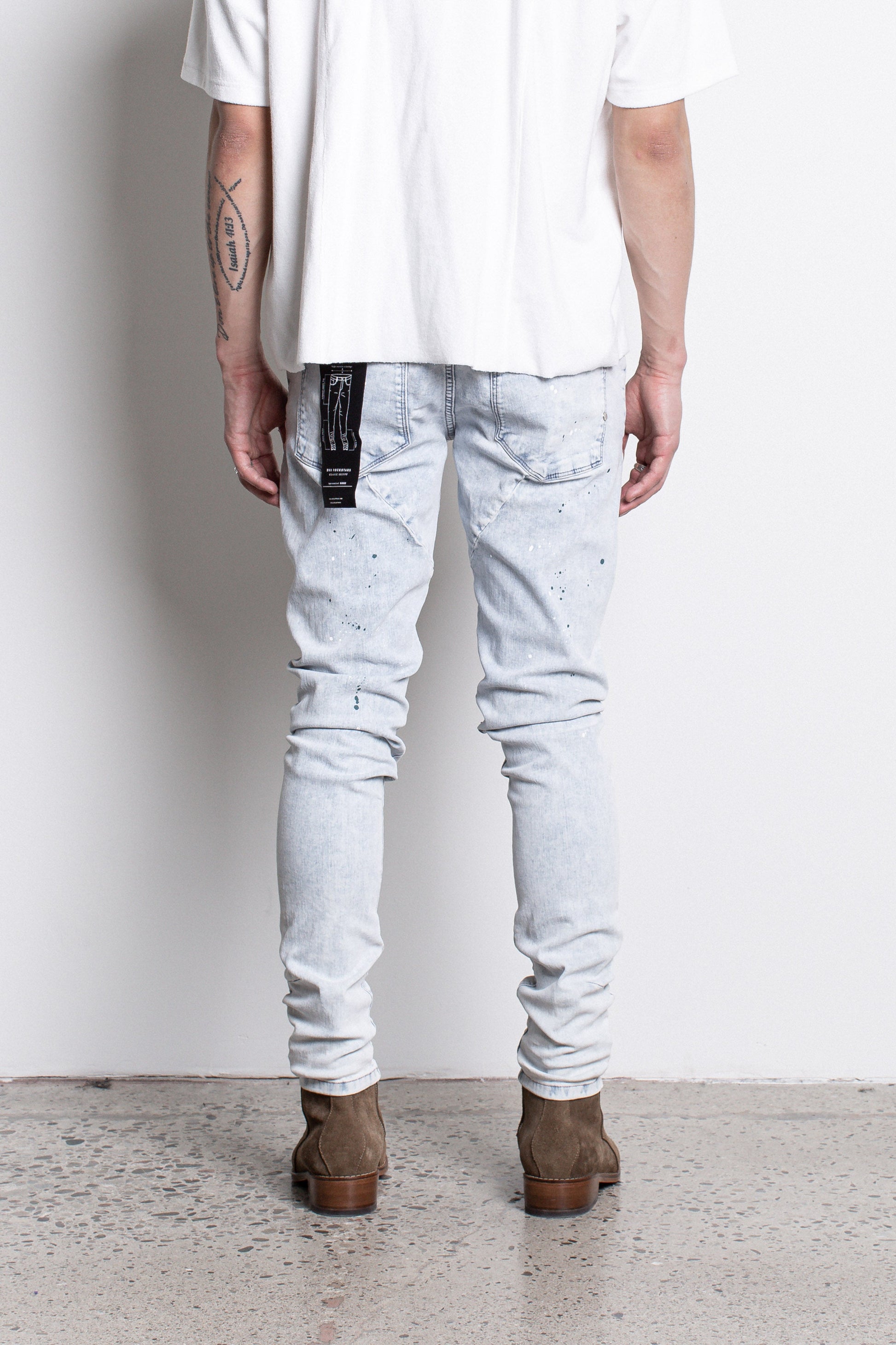 PL denim 203 Skinny - Destroyed Hazey Blue