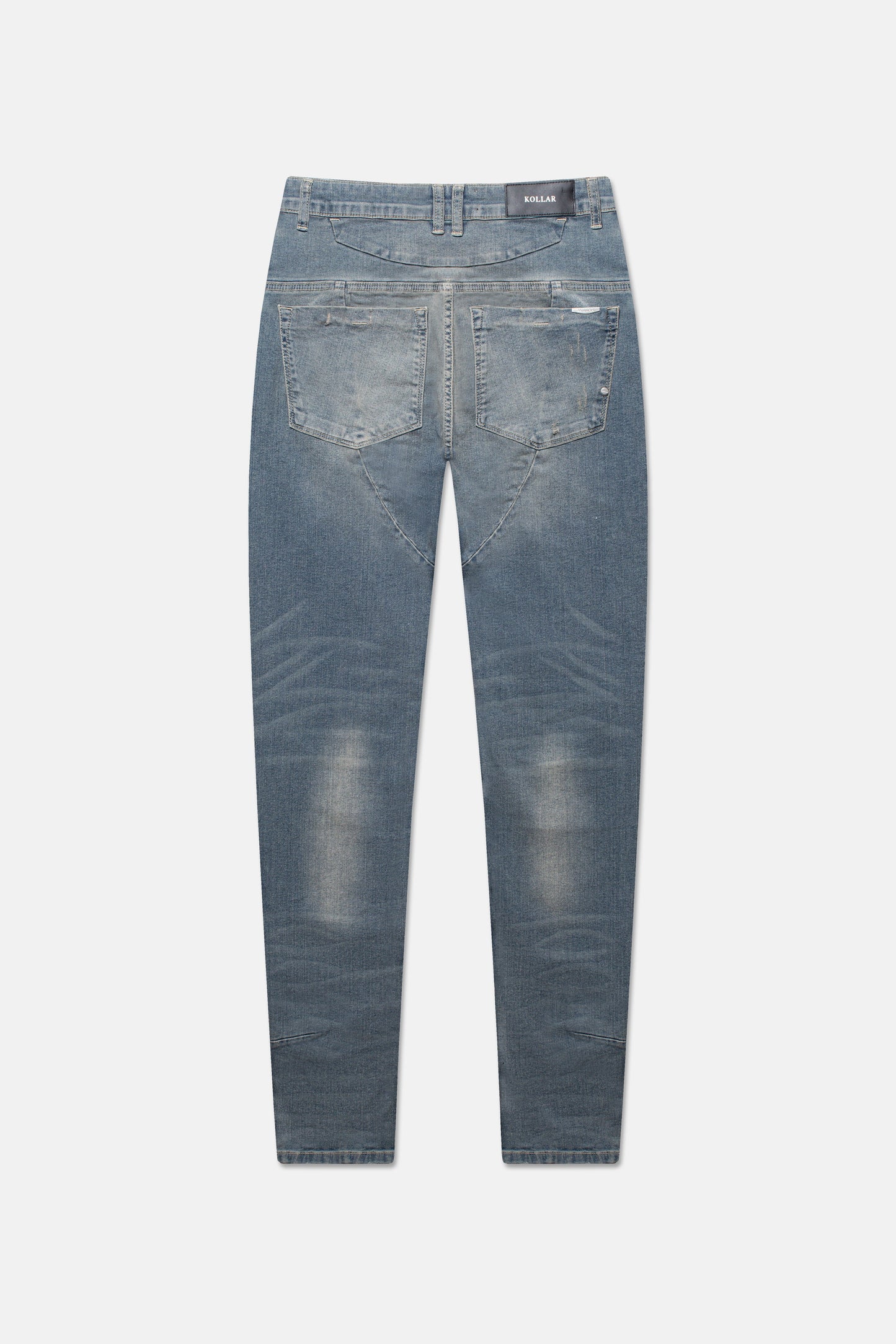 PL denim 203 Skinny - Destroyed Tinted Blue