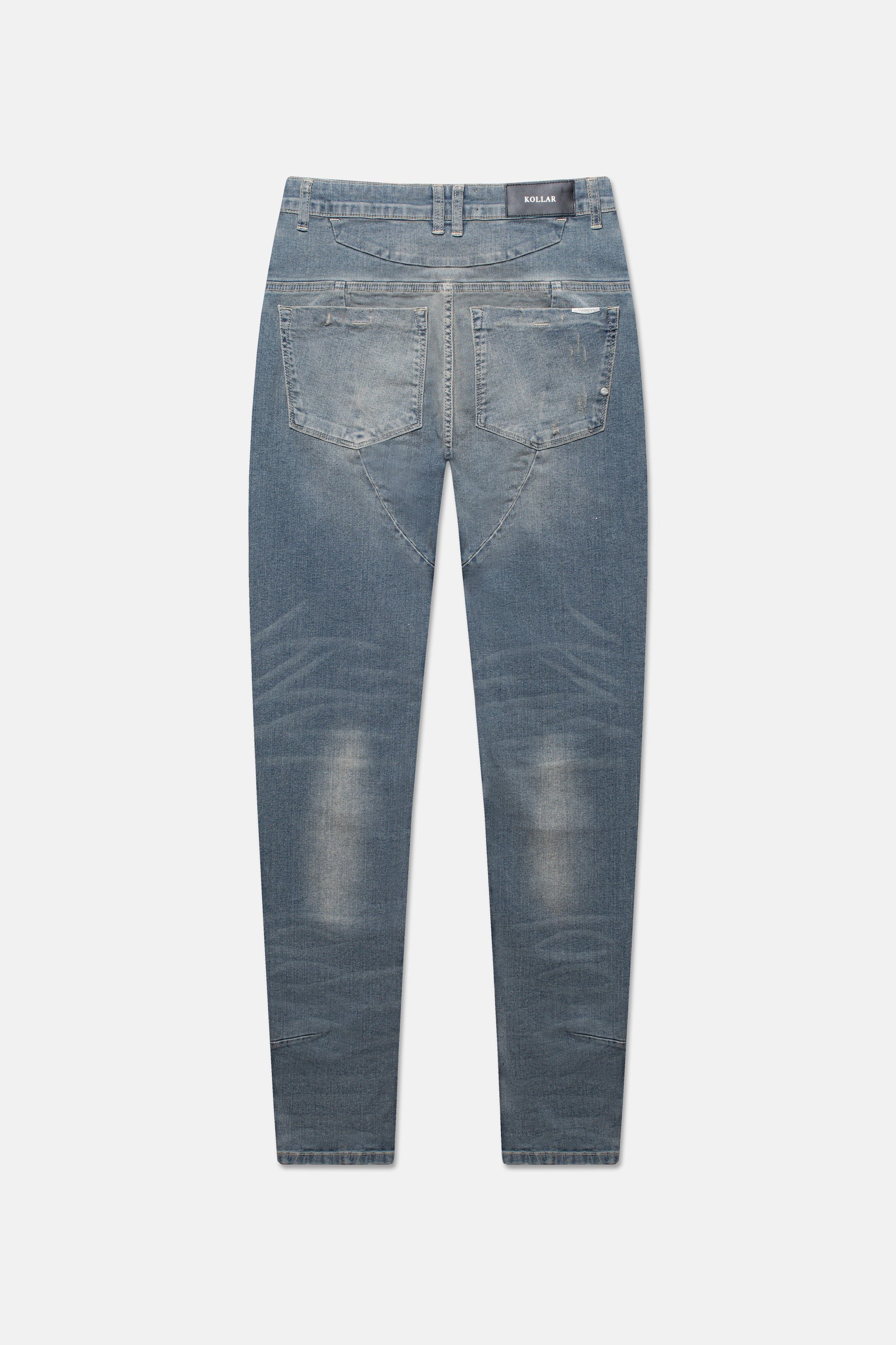 PL denim 203 Skinny - Destroyed Tinted Blue
