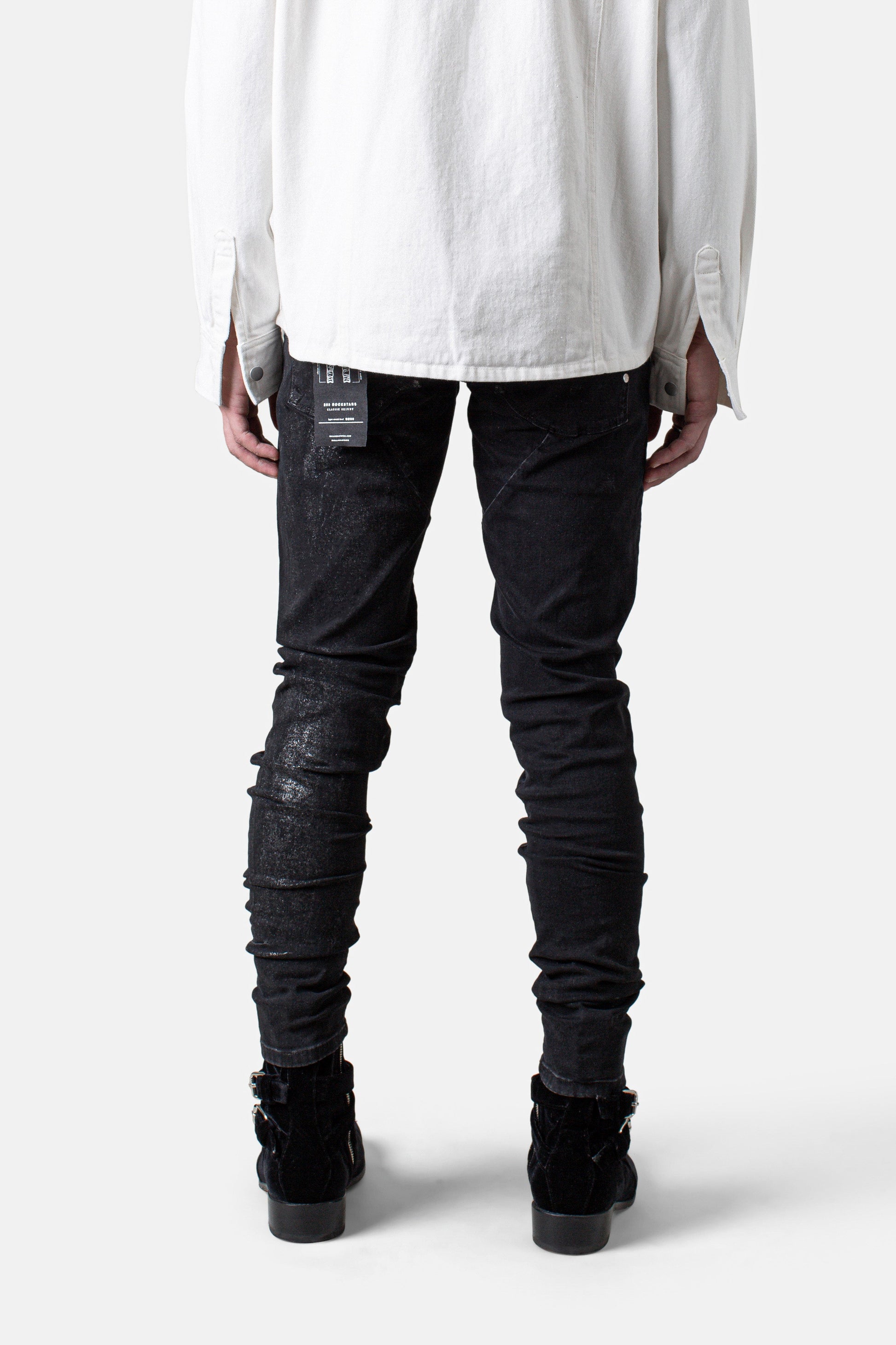 PL denim 203 Skinny - Metal Black