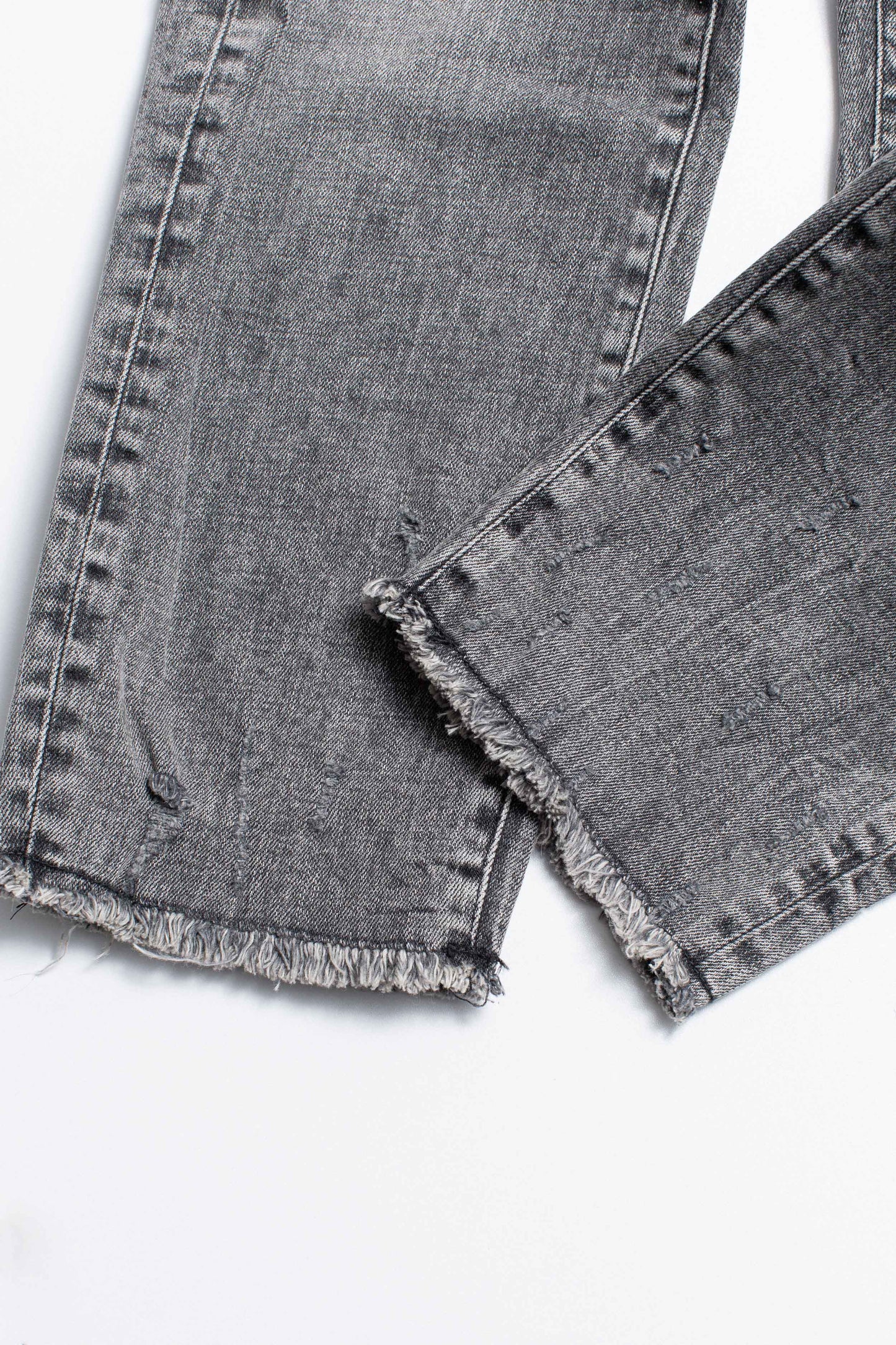 PL denim 701 Straight Crop - Washed Paisley Grey