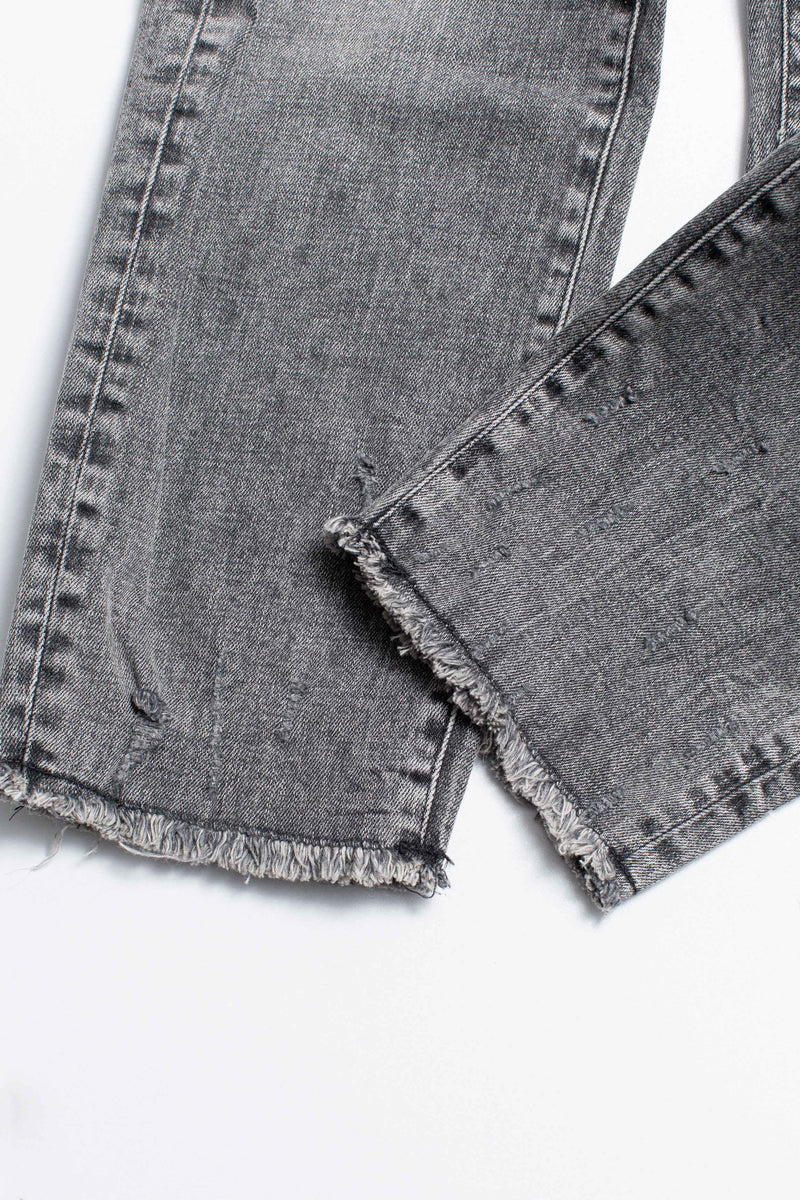 PL denim 701 Straight Crop - Washed Paisley Grey