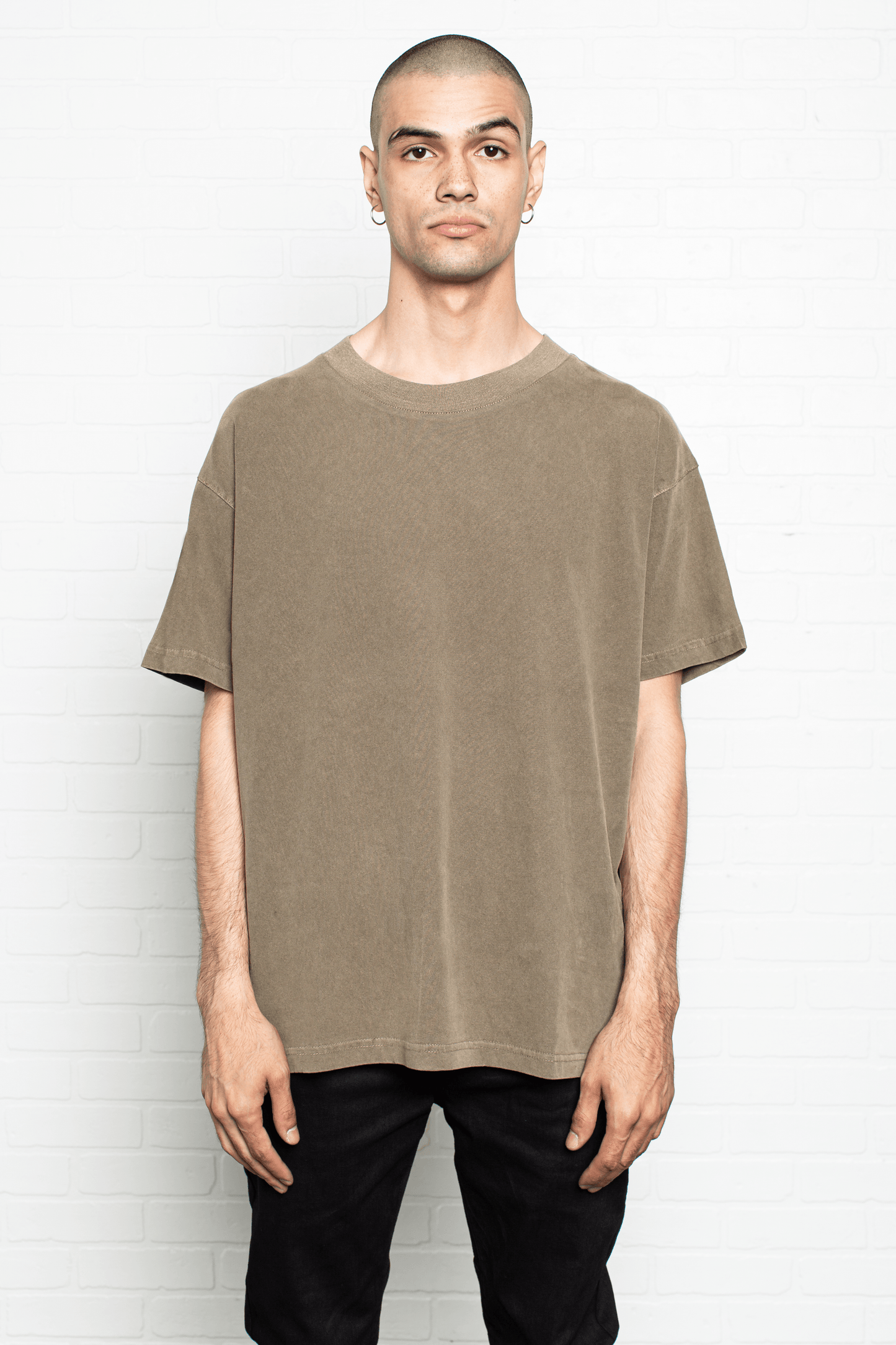 VE Cotton Tee -  Olive