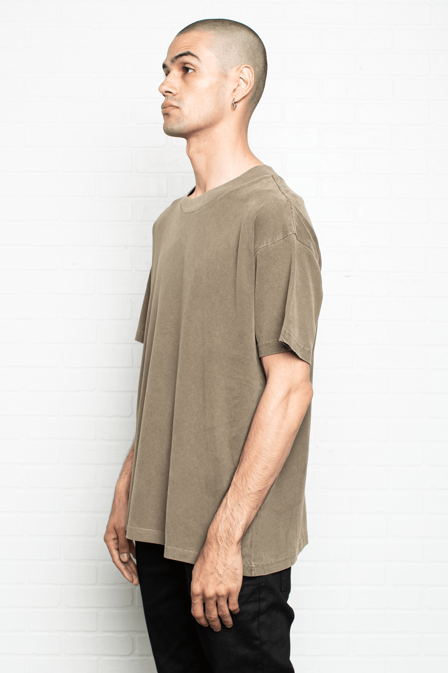 VE Cotton Tee -  Olive