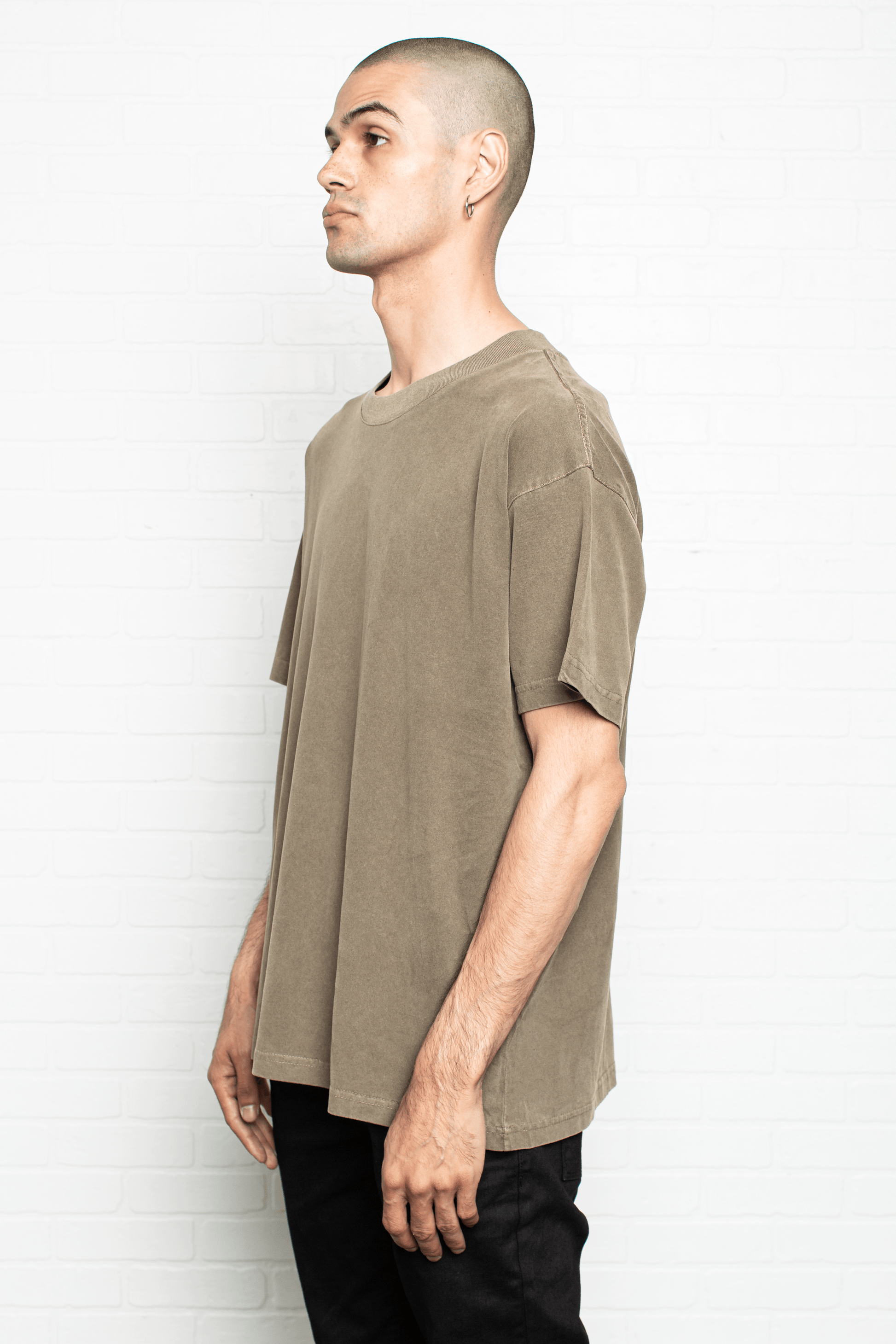 VE Cotton Tee -  Olive