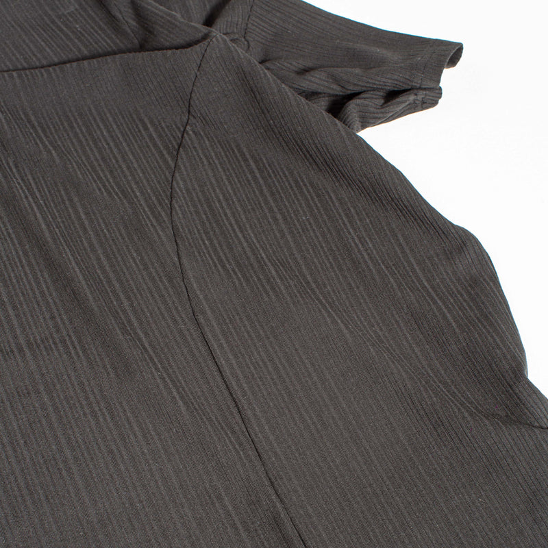 VE Ribbed Tee - Black
