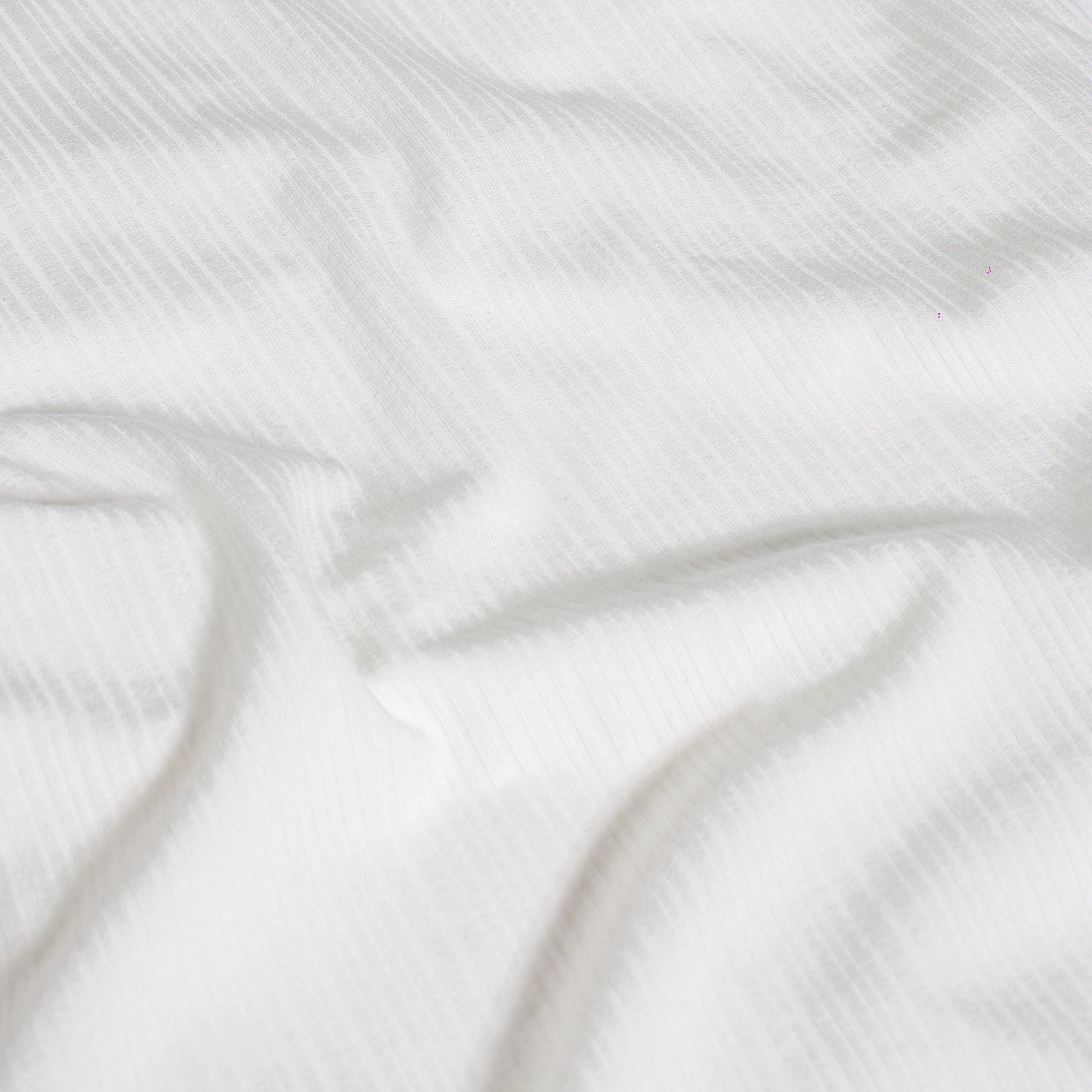 VE Ribbed Tee - White