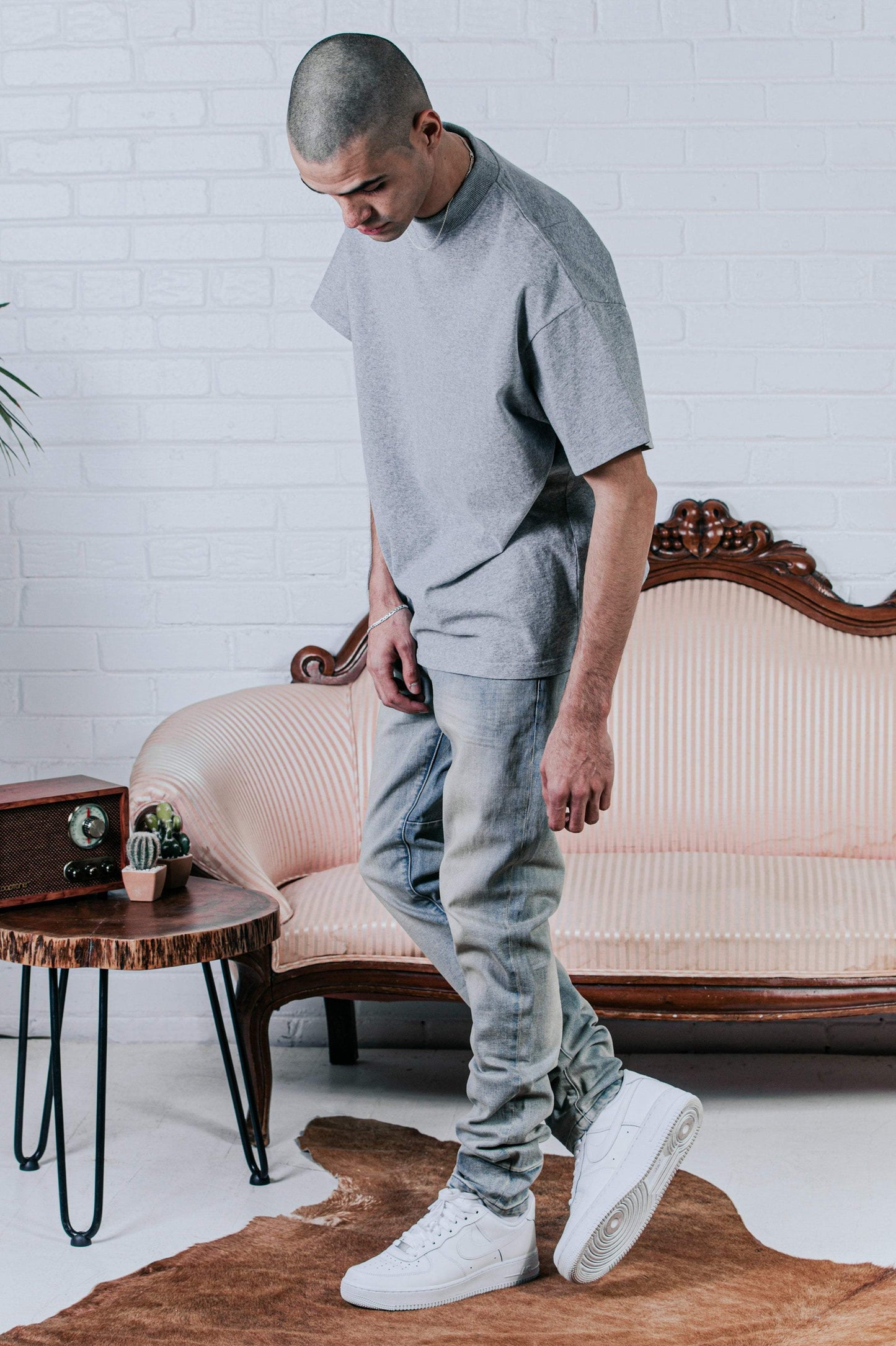Ver The Basics Tee - Grey